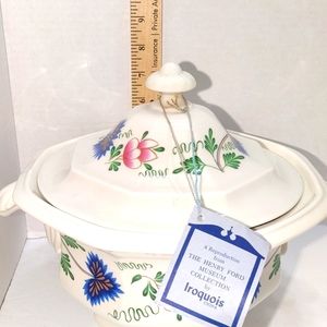 Reproduction of the Henry Ford Museum collection by Iroquois China the bowl and